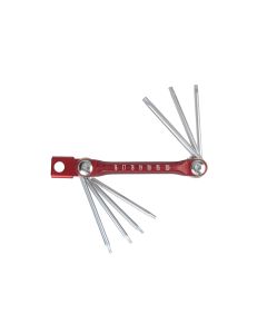 7 Piece Folding Star Key Wrench Set