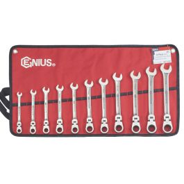 Genius Tools 28mm Combination Ratcheting Wrench 355mmL 768528