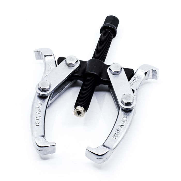 Gear Bearing Puller 4" Professional Adjustable 100mm 2 Arm Jaw Reversible 