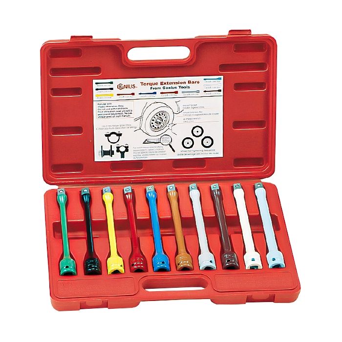 NEW Blue-Point BTQS500 1/2" drive Standard Duty Color Coded Torque Stick Set