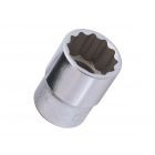 Genius Tools 1/2" Dr. 1-1/4" Hand Socket (12-Point) - 473840