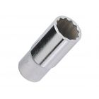 Genius Tools 1/2" Dr. 1-1/4" Deep Hand Socket (12-Point) - 477840