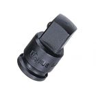 Genius Tools 1/2" Dr. Impact Adapter 1/2"F × 3/4"M w/steel ball (CR-Mo) - 480066MB