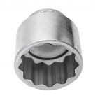 Genius Tools 3/4" Dr. 55mm Hand Socket (12-Point) (CR-Mo) - 635255
