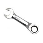 Genius Tools 16mm Stubby Combination Ratcheting Wrench - 760216