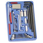 Genius Tools 28 Piece SAE Flare Nut, E-Star & L-Shaped Key Wrench - MS-028S
