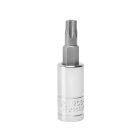 Genius Tools 1/4" Dr. T-27 Tamperproof Star Bit Socket 45mmL