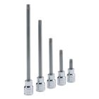 Genius Tools 3/8" Dr. T-40 Tamperproof Star Bit Socket 50mm - 308+7140