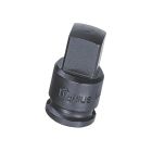 Impact Adapter 3/8F to 1/2M with Pin Hole - CR-Mo