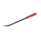 Genius Tools 8" Pry Bar, Steel, Ergonomic Grip - SKU 560008