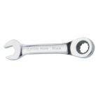 Genius Tools 12mm Stubby Ratcheting Wrench, Chrome, 760212