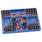 Genius Tools 86pc Screwdriver & Bit Set, Pro Grade, ANSI, MS-086