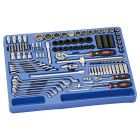 Genius Tools 98pc Metric Tool Set 1/4" & 1/2" Dr. Pro Grade MS-098M