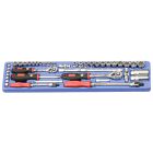 44-Piece Metric Socket Set - Genius Tools TS-3244