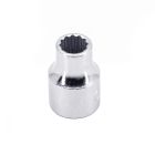 Genius Tools 13/16" Hand Socket, 3/8" Dr, 12-Point, Steel - 373226