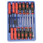 Genius Tools 13pc Tang-Thru Screwdriver & Pry Bar Set - MS-013
