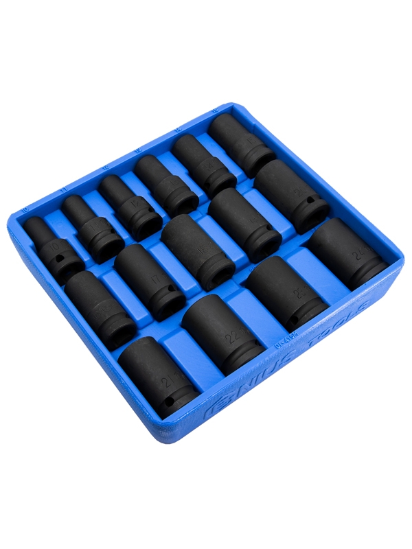Genius Tools 1/2 Dr - 445210 CR-Mo 10mm Semi-Deep Thin Wall Impact Socket Genius Tools 1/2 Dr - 445210 CR-Mo 10mm Semi-Deep Thin Wall Impact Socket